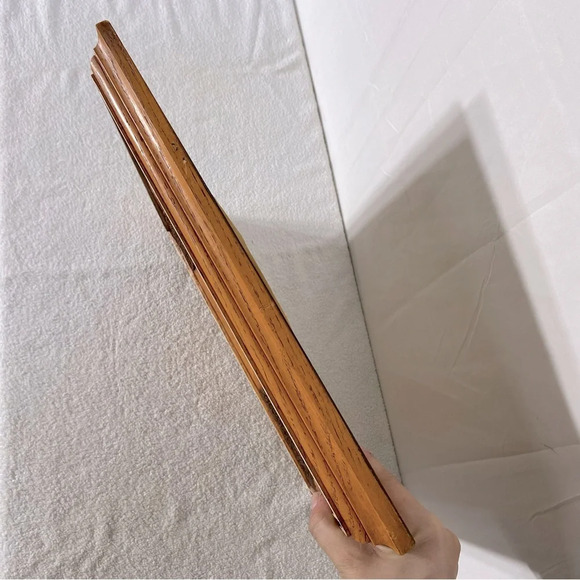 Vintage  Creative Carvings Kim Murray Horse Landscape Carving Wood Wall Art - Picture 12 of 15